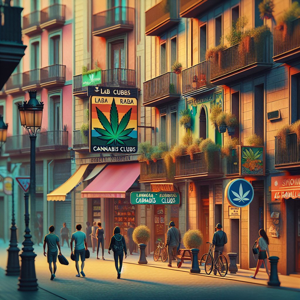 clubs cannábicos cerca de La Rambla y El Raval