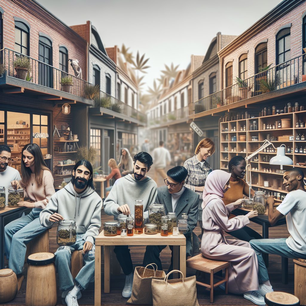 cómo funciona un club cannábico del Eixample